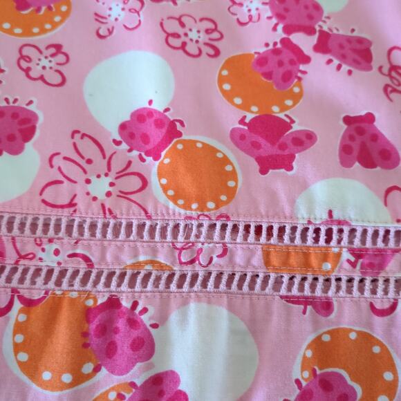 Lilly Pulitzer Ladybug  pink Sundress Dress size 12 NEW no tags - Picture 3 of 11